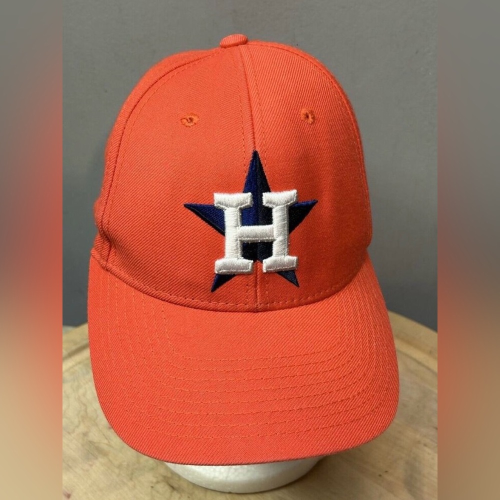 Houston Astros Orange Baseball Hat Cap '47 Adjustable Embroidered